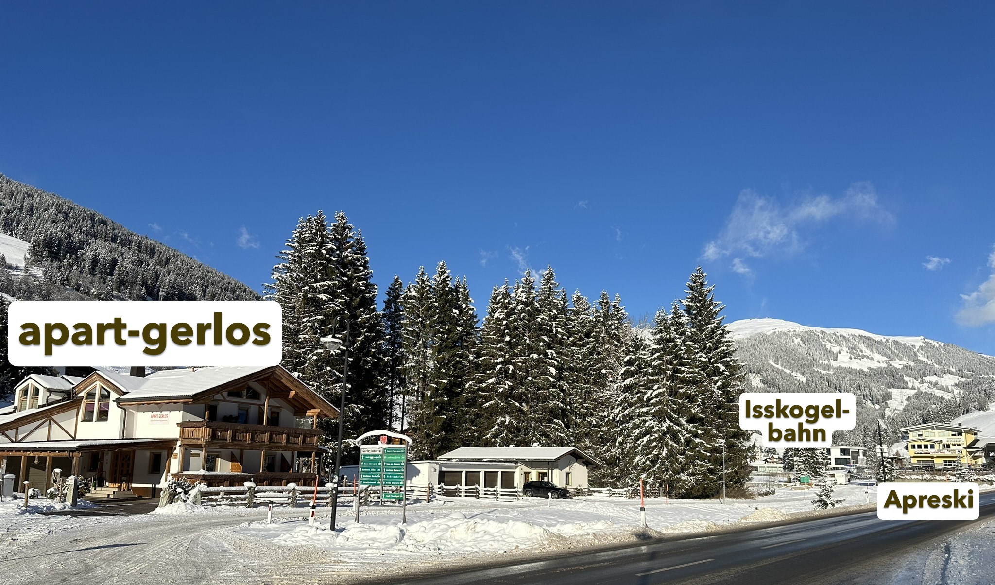 Apartment von außen